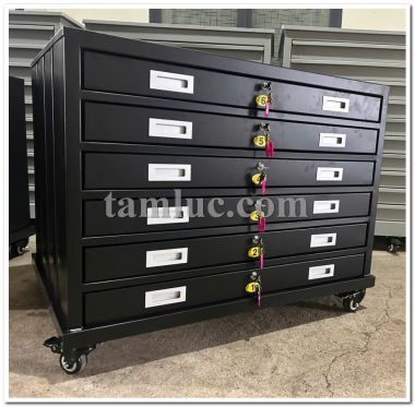 Tủ lưu bản vẽ A1 - 6 ngăn