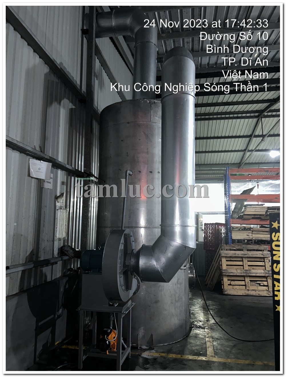 hệ thống xử lý khí thải xưởng in,  xử lý khí thải xưởng ép nhựa,  khí thải VOC trong sản xuất công nghiệp