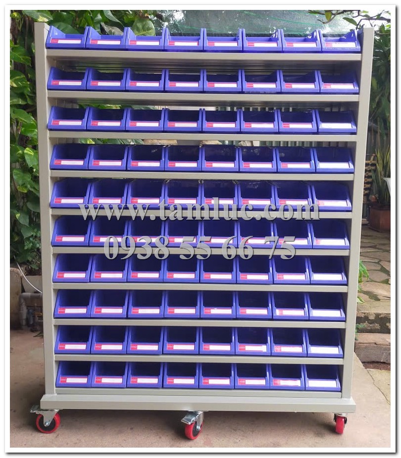 Kệ dụng cụ, kệ đựng linh kiện, kệ đựng vật tư, kệ sắt, kệ đồ dùng