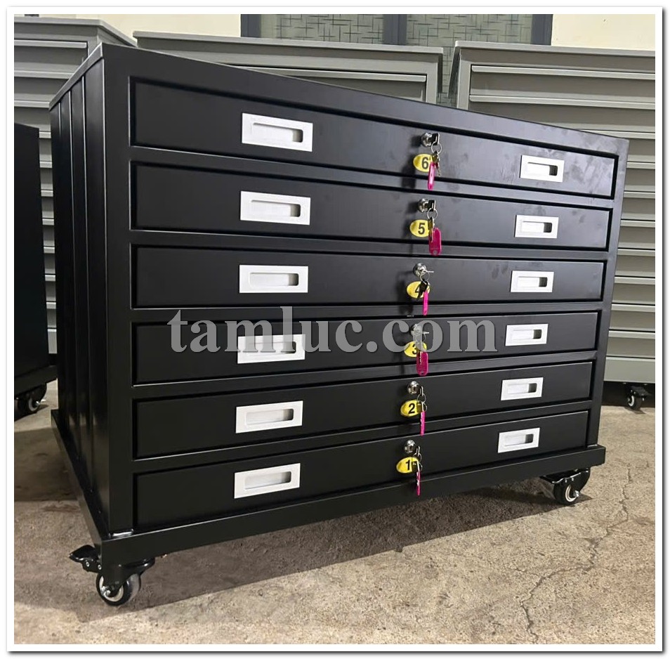 Tủ lưu bản vẽ A1 - 6 ngăn