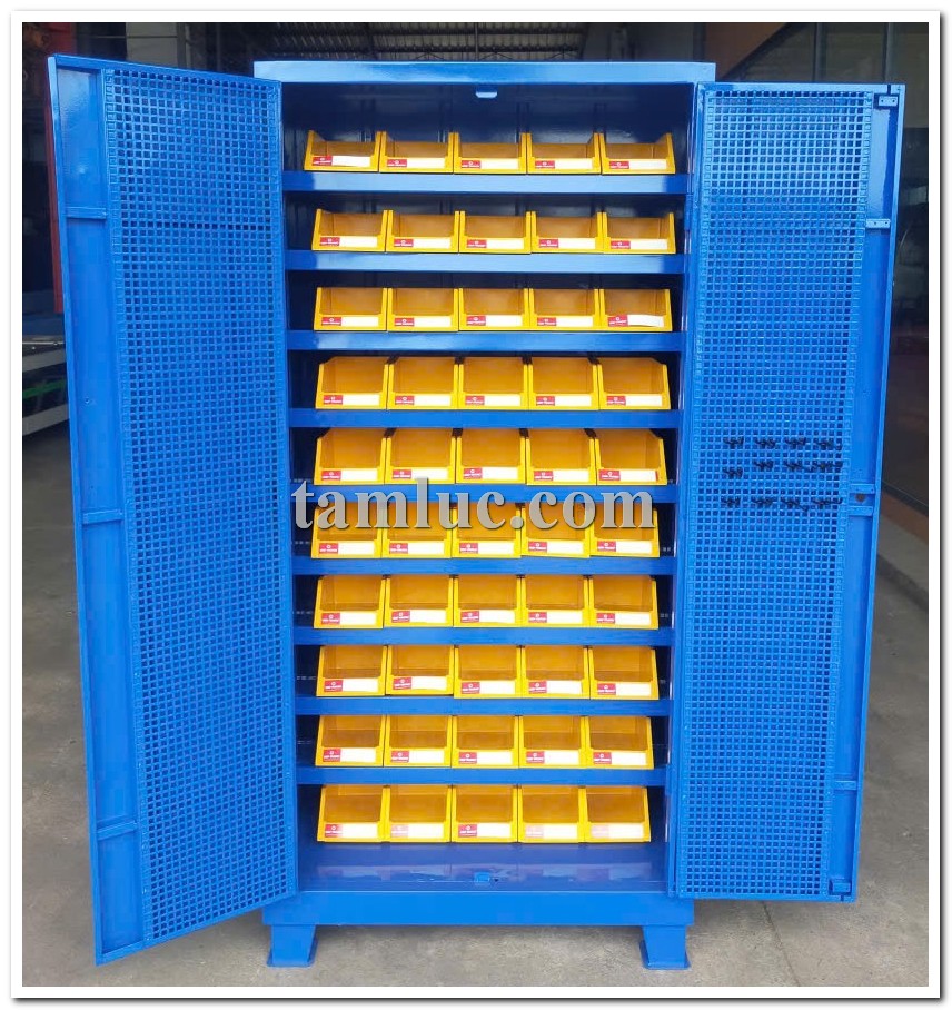 tủ dụng cụ kết hợp bảng treo, tủ dụng cụ có bảng treo, tủ treo dụng cụ cơ khí, tủ dụng cụ xưởng cơ khí, tủ đựng đồ nghề có bảng treo