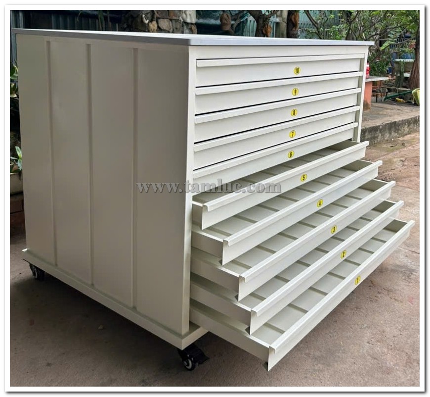 tủ lưu bản vẽ, tủ đựng bản vẽ, tủ đựng bản kế hoạch, tủ đựng tài liệu thiết kế